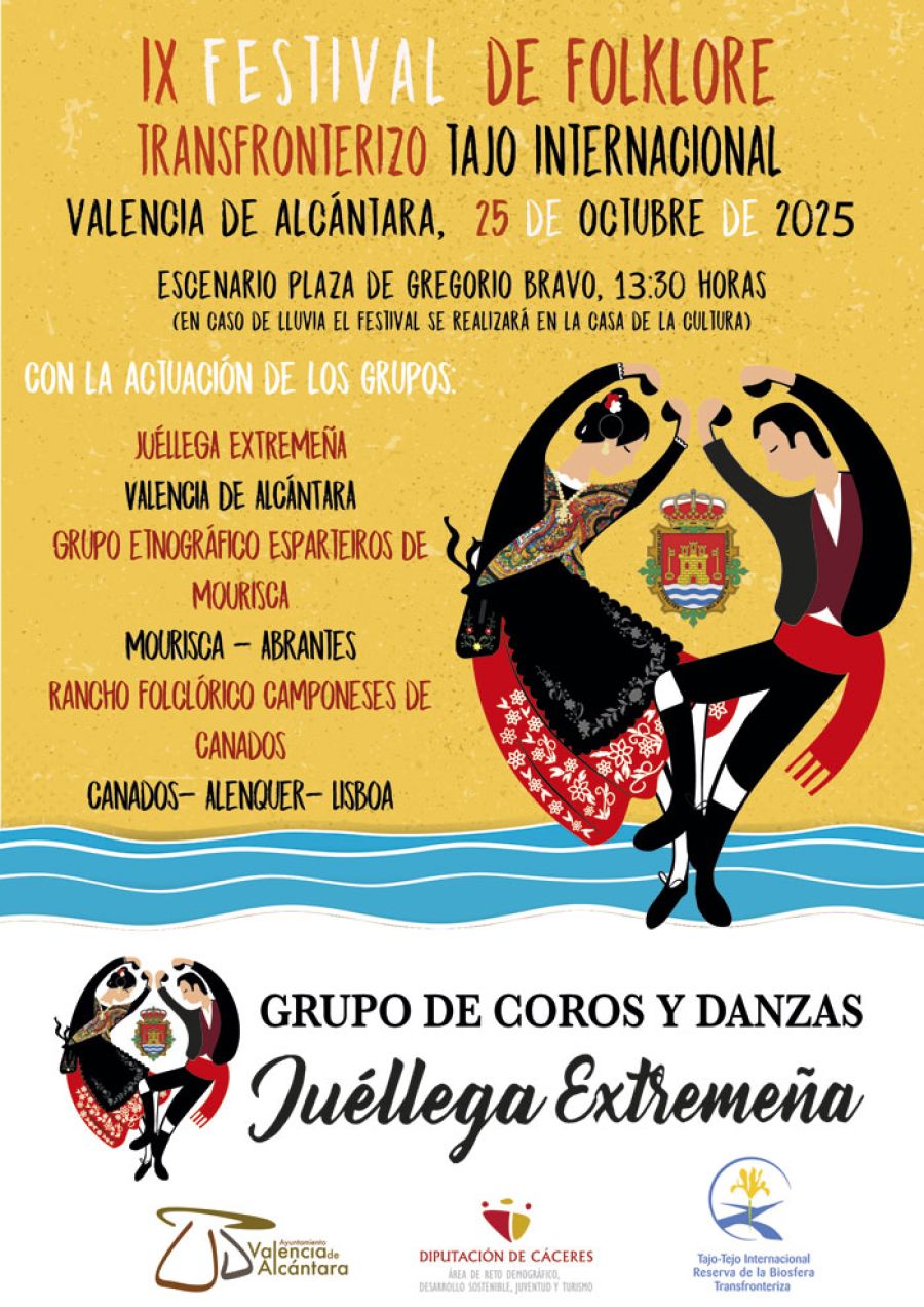 IX FESTIVAL DE FOLKLORE TRANSFRONTERIZO TAJO INTERNACIONAL