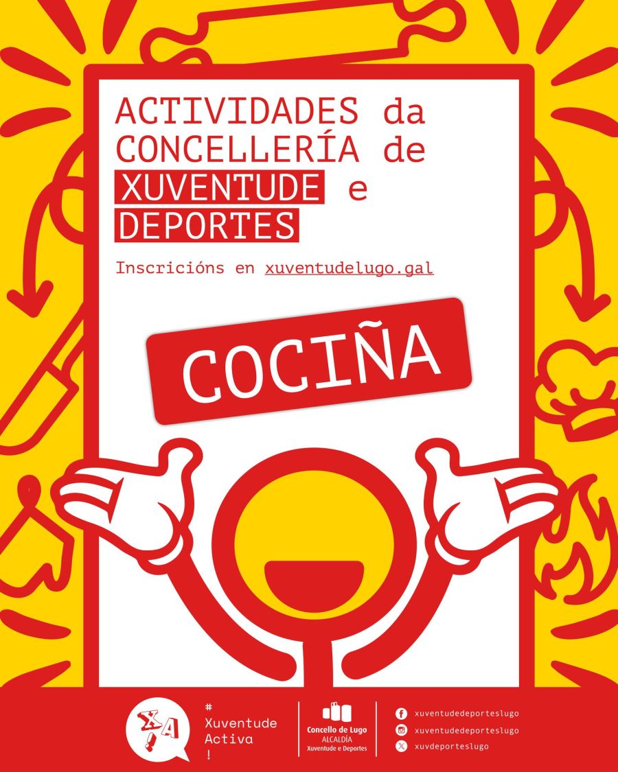 OBRADOIRO DE COCIÑA | Actividades para a xuventude