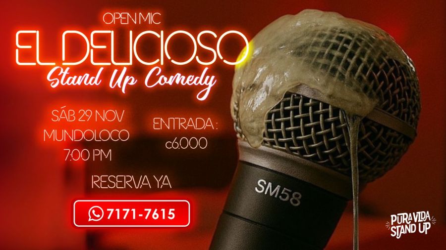 Open Mic de Stand up comedy 'El Delicioso'