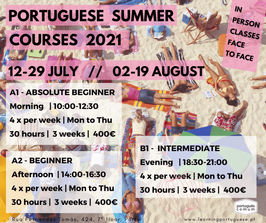Portuguese Summer Courses 2021