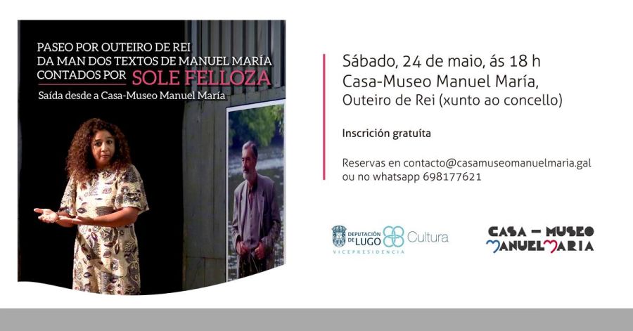 Paseo por Outeiro de Rei con Sole Felloza