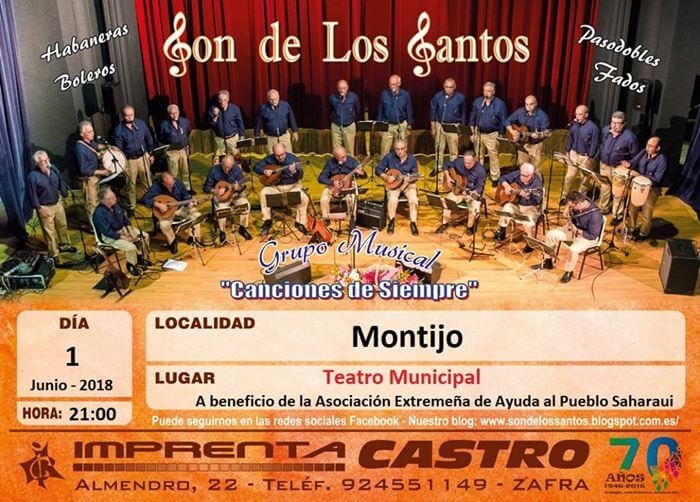 Concierto SON DE LOS SANTOS || Teatro Municipal de Montijo