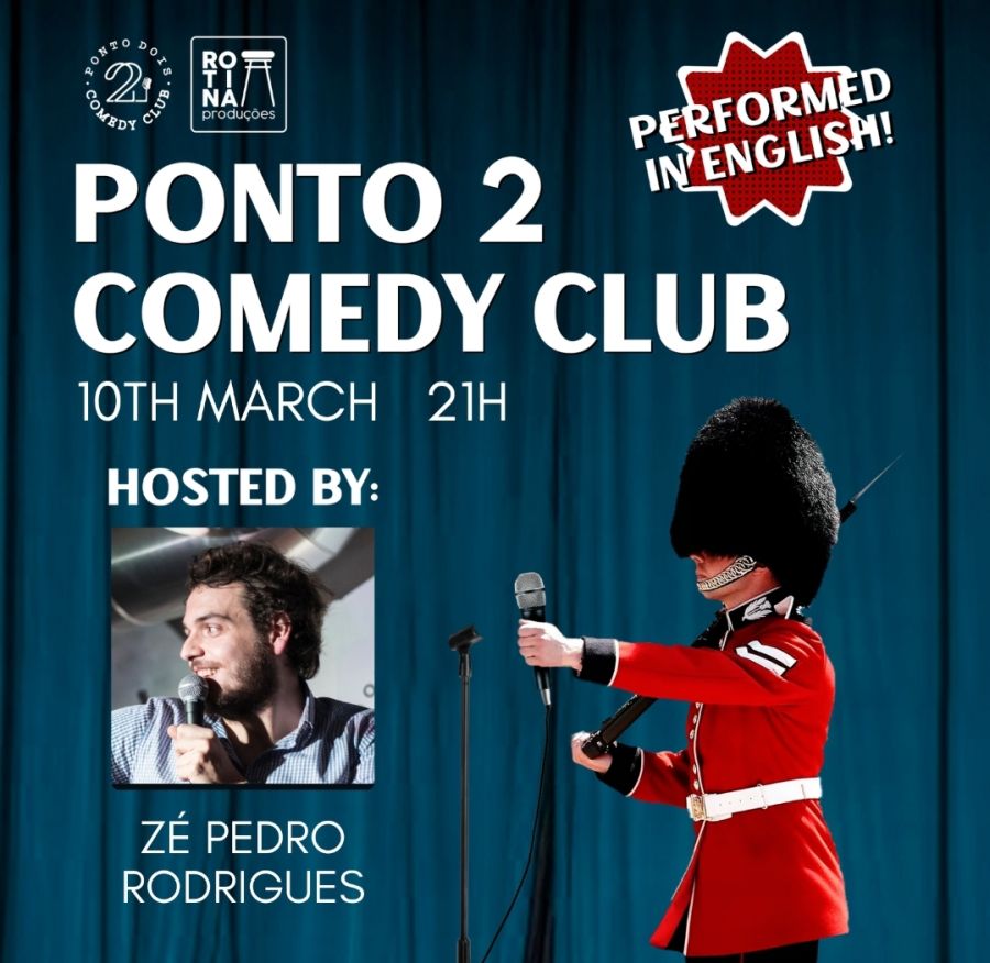 Ponto 2 Comedy Night in English 10/3