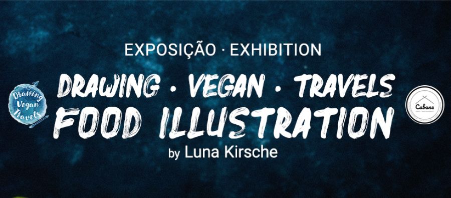 Exposição Drawing Vegan Travels - Food Illustration