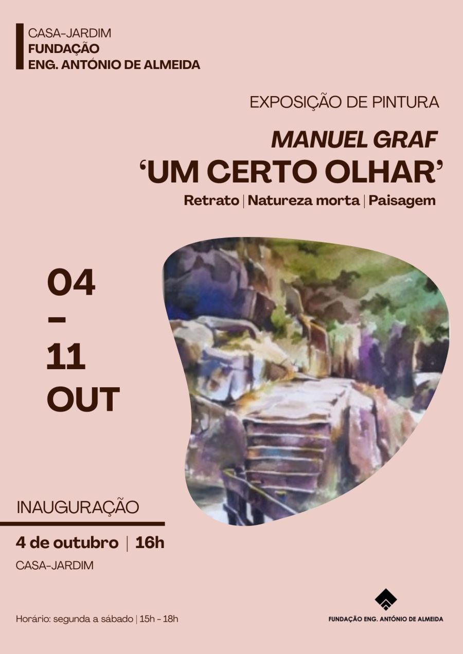 EXPOSIÇÃO ‘UM CERTO OLHAR’ DE MANUEL GRAF