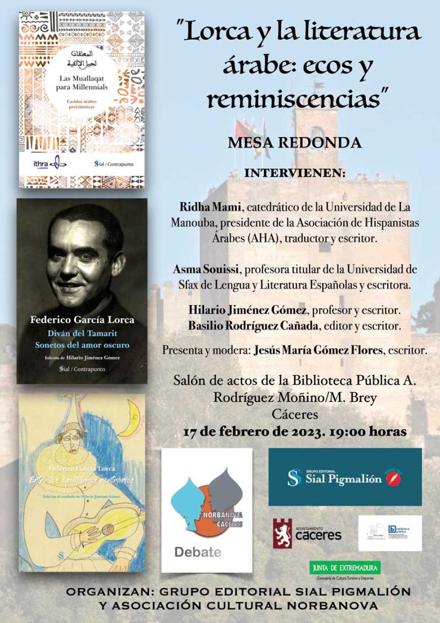 Norbanova Debate | Lorca y la literatura árabe: ecos y reminiscencias