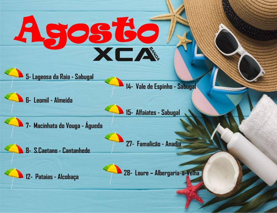 Banda XCA - Festa à Portuguesa em Famalicão - Anadia