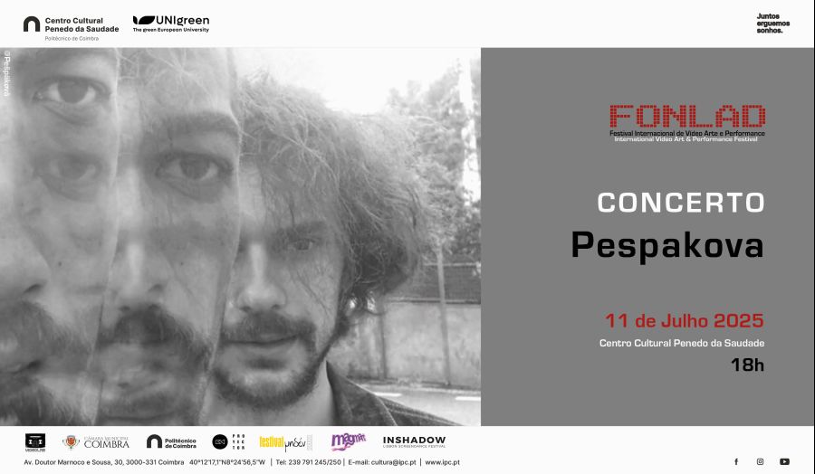 Cineconcerto com o grupo Pešpäkøvå
