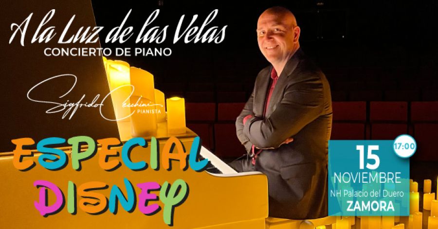 Concierto de piano A la luz de las Velas 'Especial Disney'