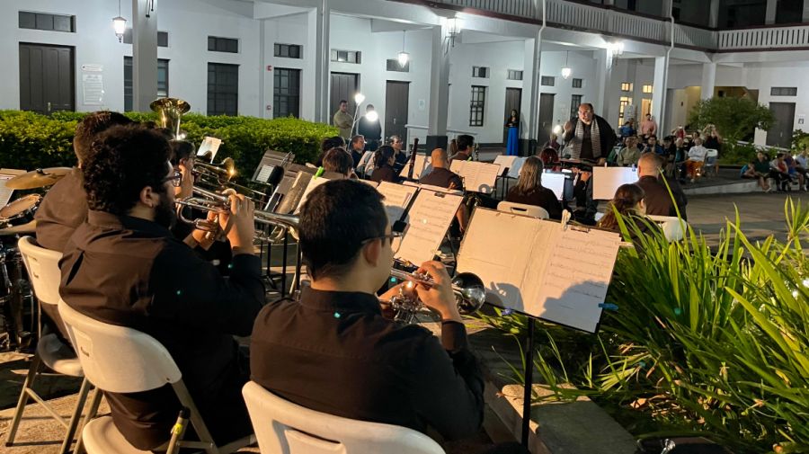 Música en el museo. Banda de Conciertos de Alajuela