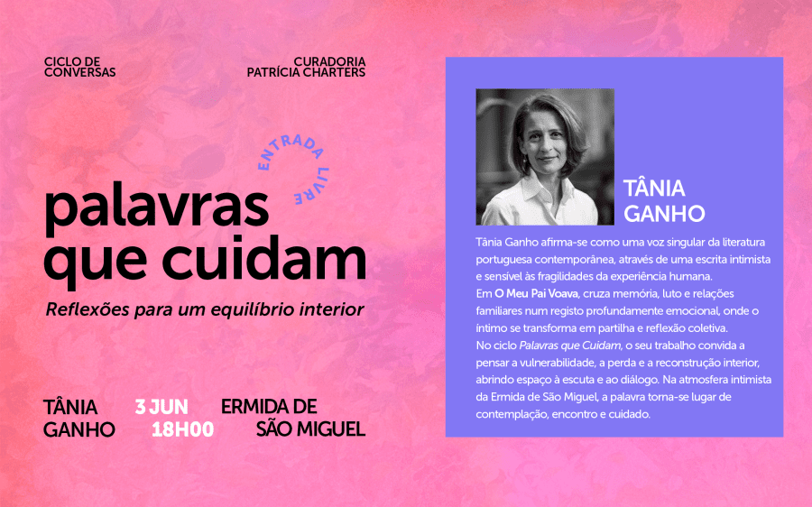 CONVERSA com TÂNIA GANHO | Ciclo de conversas PALAVRAS QUE CUIDAM