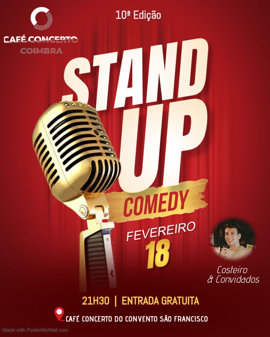 Standup Comedy | Café Concerto Coimbra (10ª Edição)