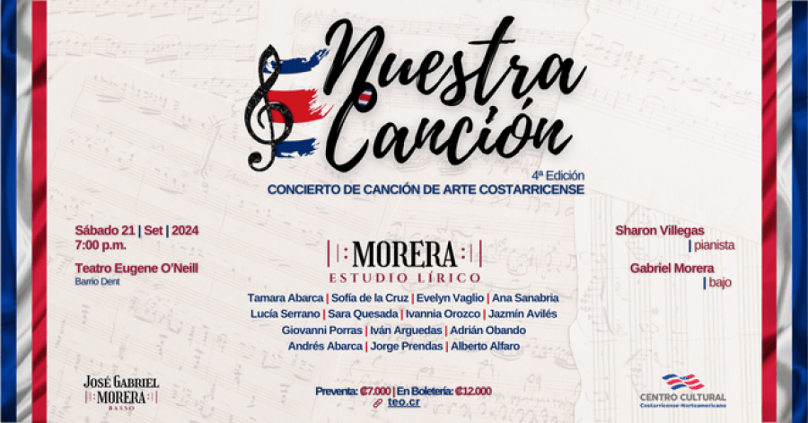 Nuestra Canción 4ta edición | Concierto de canción costarricense 