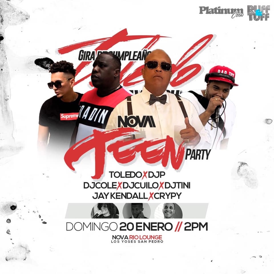 Teen party B-day. Toledo By Platinum Crew. Reggaeton