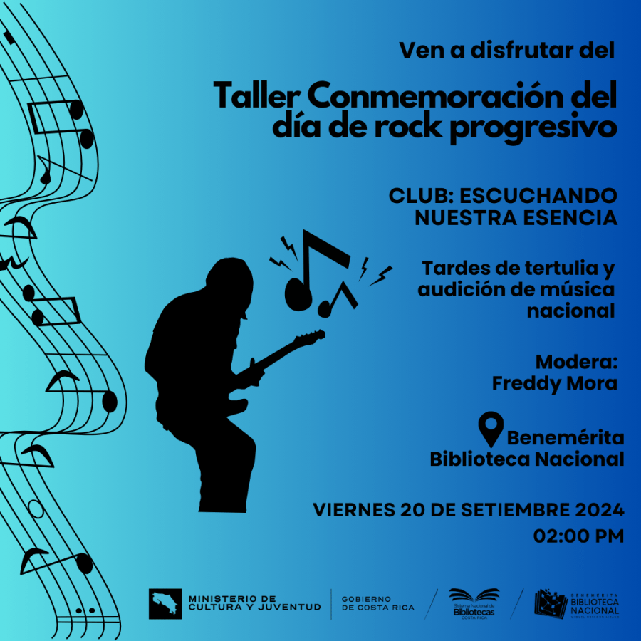 Taller. Conmemoración del Día del Rock Progresivo. Ciclo Escuchando nuestra esencia