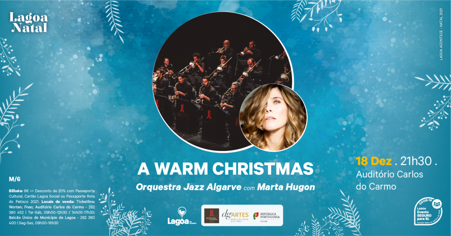 Orquestra Jazz Algarve | Marta Hugon | 'A Warm Christmas'