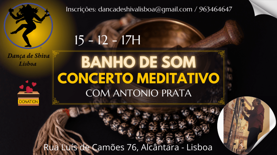 Banho de SOM Concerto Meditativo com Antonio Prata