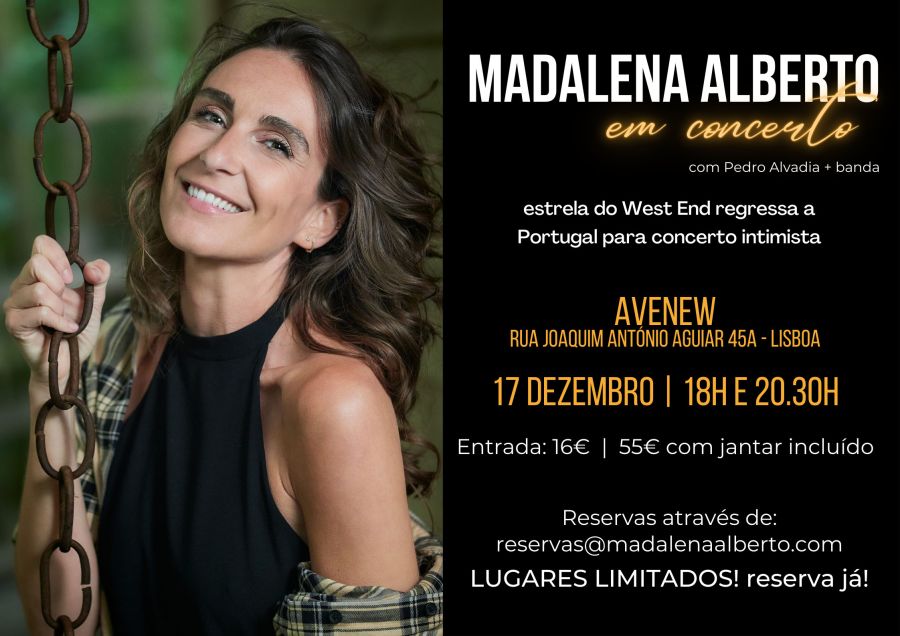 Madalena Alberto em concerto em Lisboa