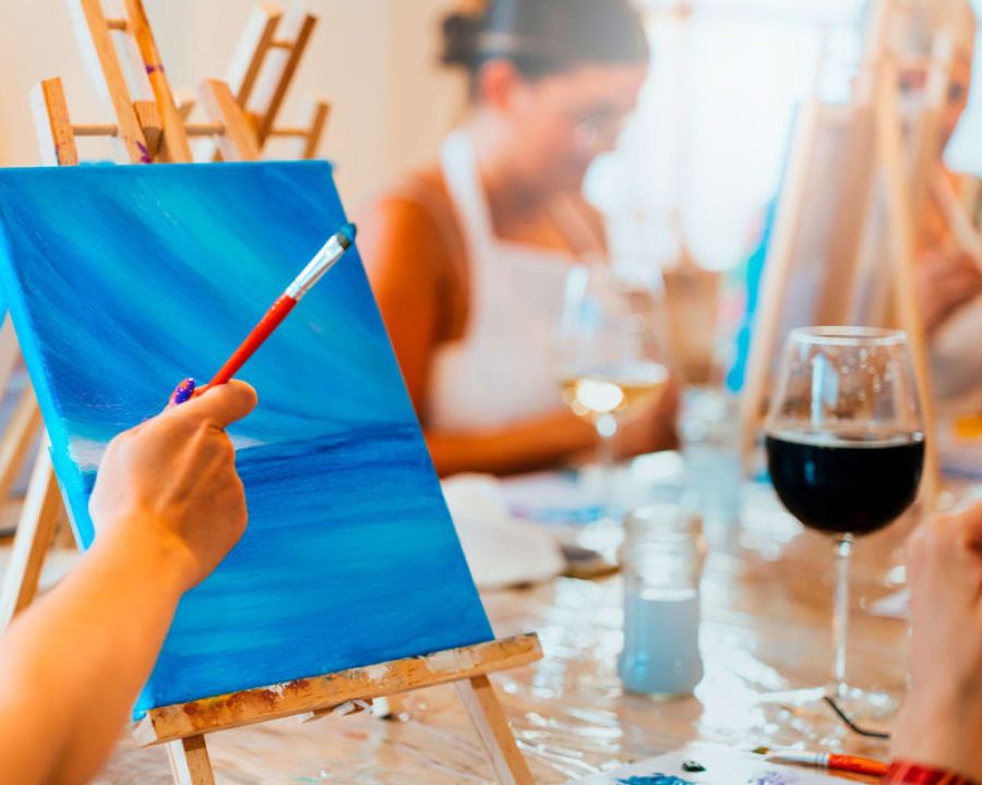 Art & Wine - Painting Workshop