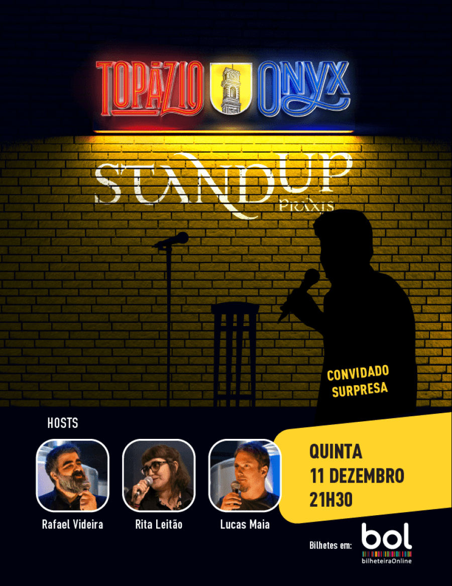 34ª NOITE STAND UP PRAXIS 