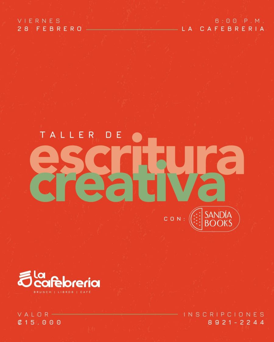 Taller de escritura creativa con Sandía Books