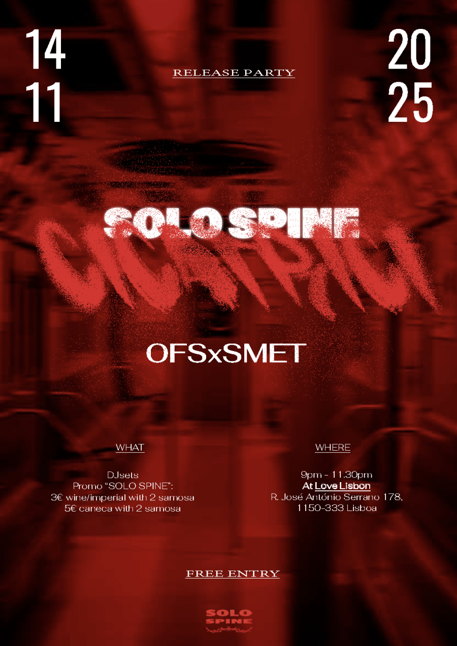 Concerto de Hip-Hop Italiano em Lisboa: SOLOSPINE | Novo Álbum 'Cicatrici' live 