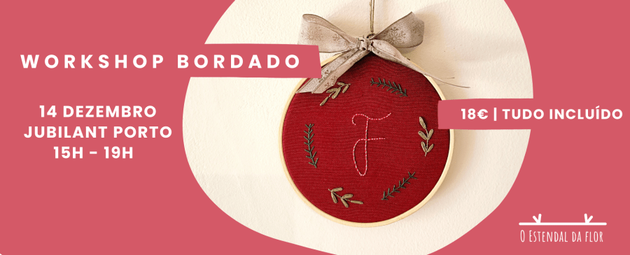 Workshop Bordado de Natal
