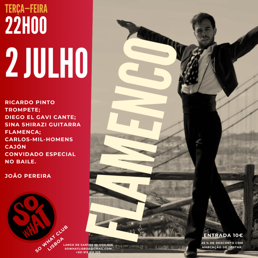 So What club apresenta Flamenco com baile 