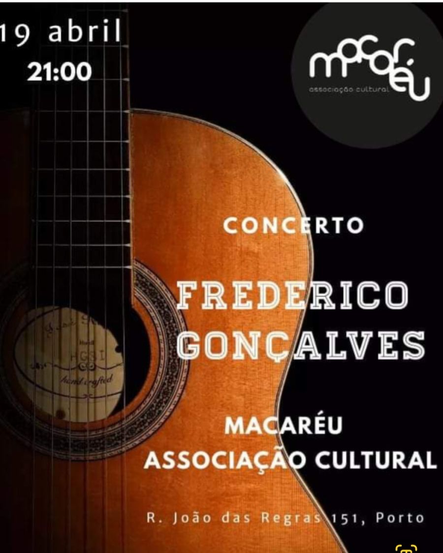 Concerto com Frederico Gonçalves 