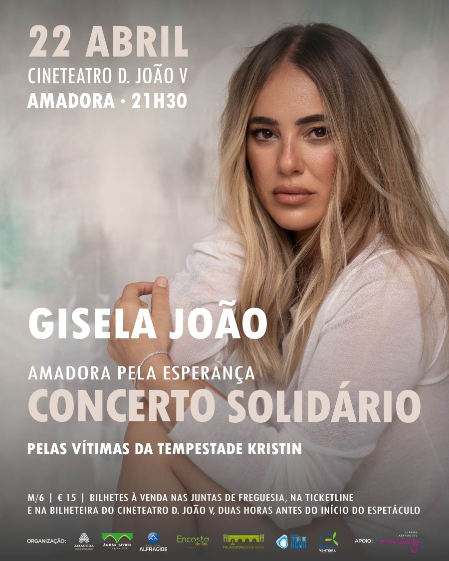 Concerto Solidário com Gisela João