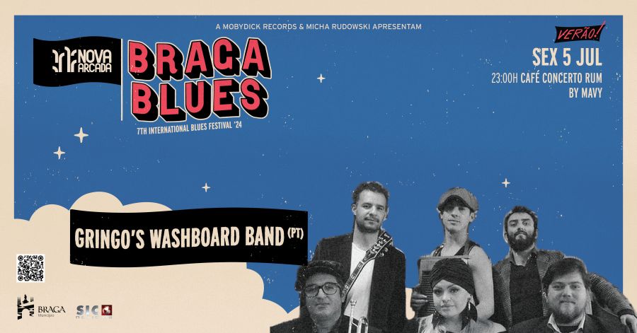 Gringo's Washboard Band - Festival Nova Arcada Braga Blues