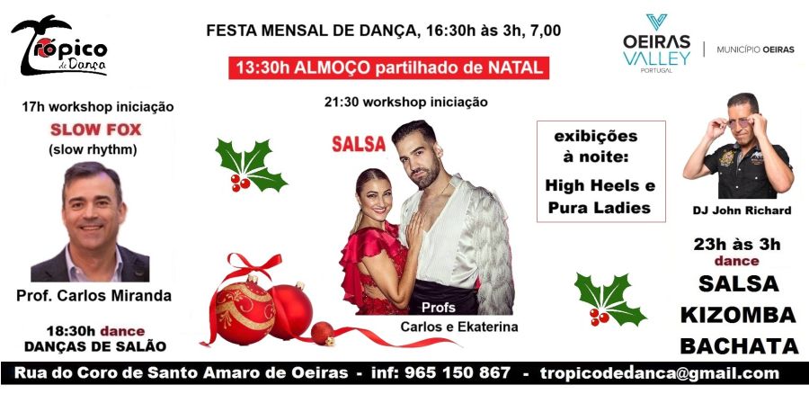 Festa mensal para dançar e aprender