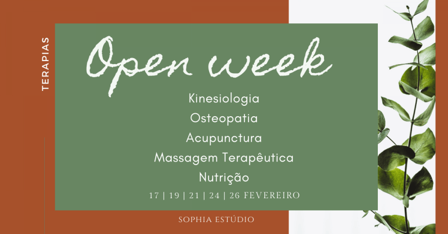 Open Week | Terapias