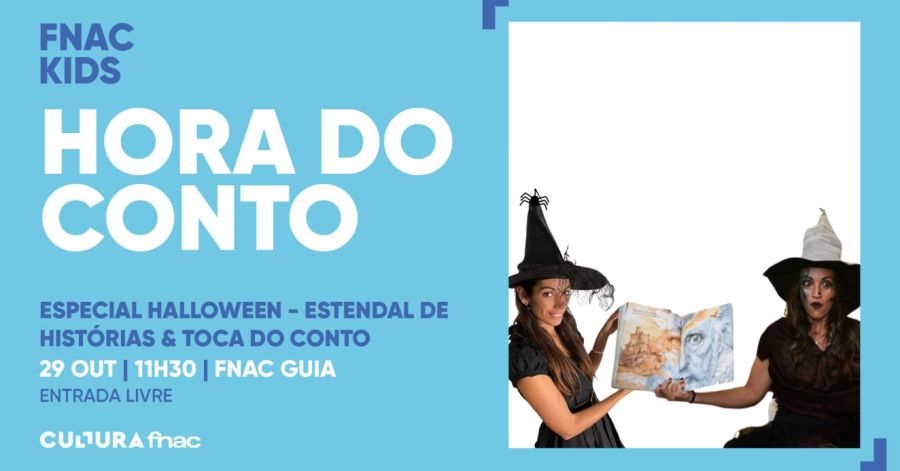 Hora do Conto Especial Halloween - Estendal de Histórias & Toca do Conto