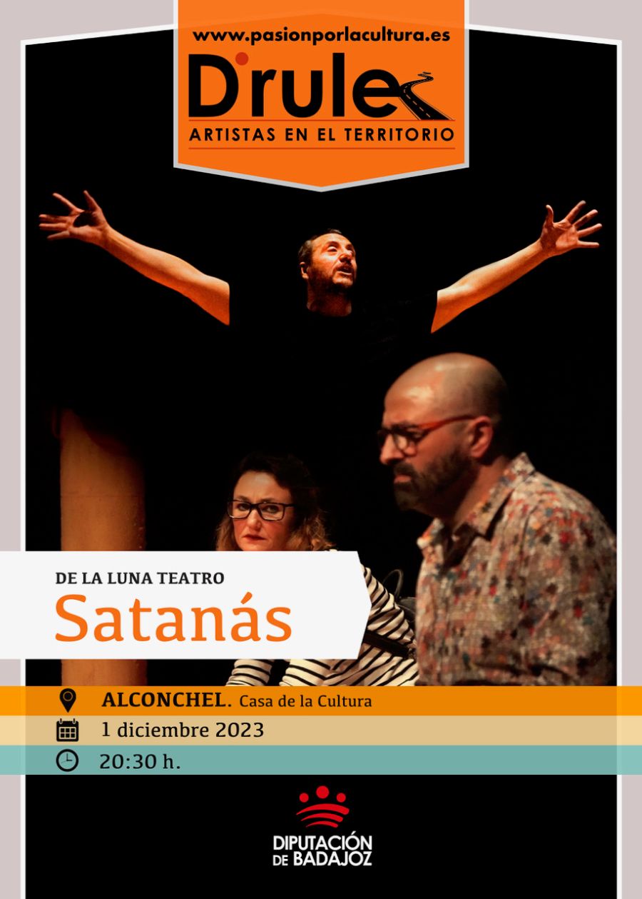 Representación de SATANÁS en Alconchel (Compañía de la luna teatro)