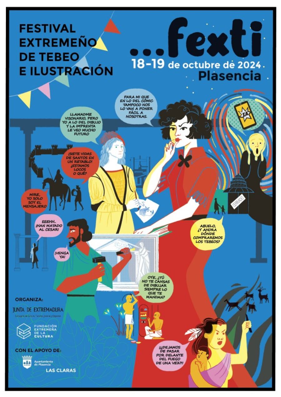 II Festival Extremeño de Tebeo e Ilustración | FEXTI 2024