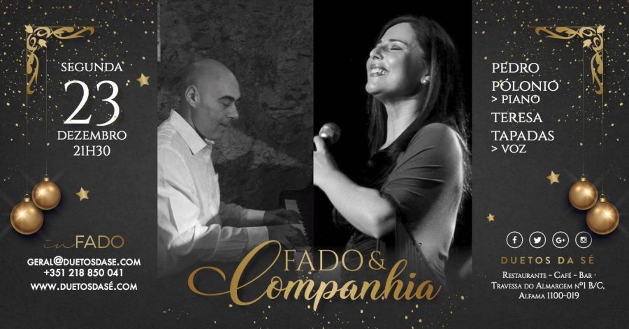IN FADO – Fados & Companhia – Pedro Polónio & Teresa Tapadas