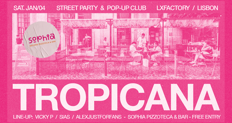 TROPICANA vs SOPHIA: STREET PARTY in LISBON (FREE VIBES)