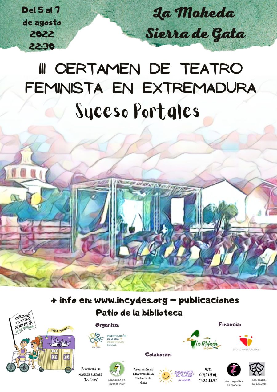 III Certamen de Teatro Feminista en Extremadura Suceso Portales