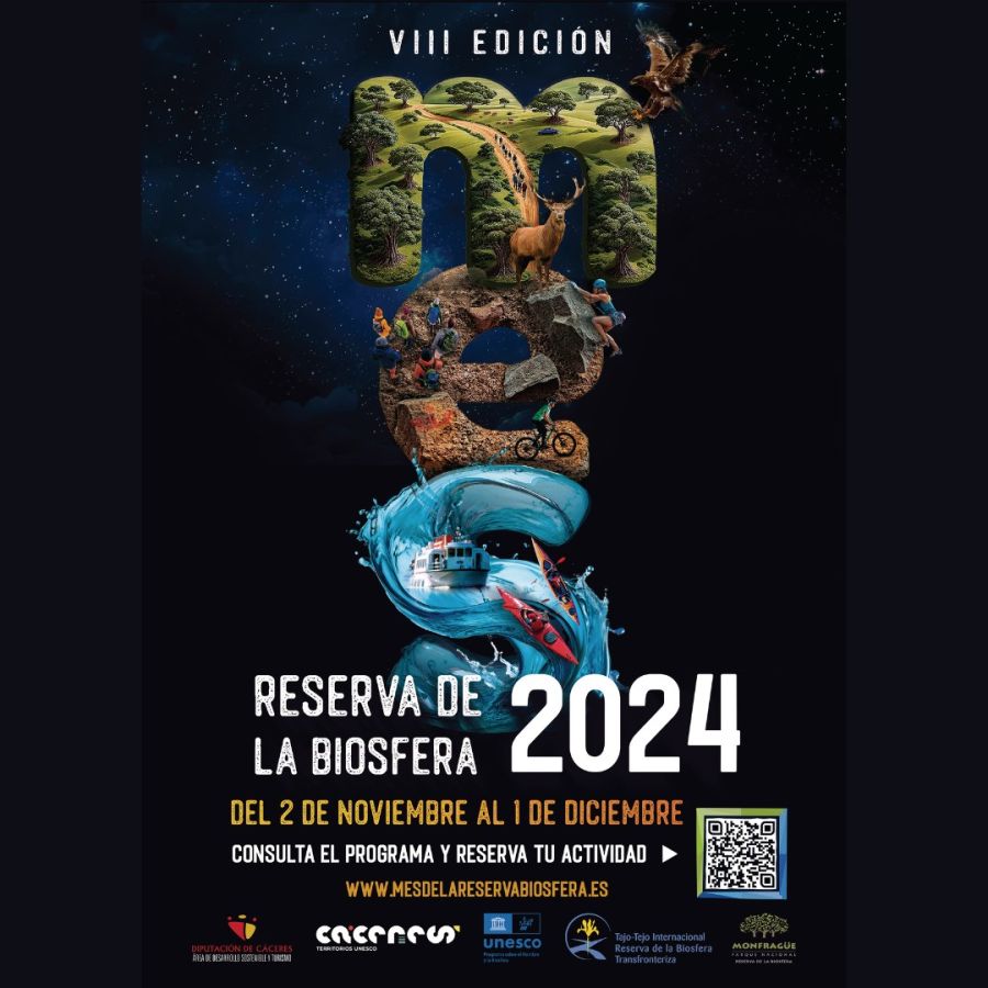 VIII Mes de la Reserva de la Biosfera de Monfragüe y Tajo Internacional 2024