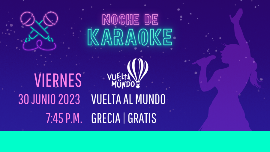 Karaoke en Vuelta al Mundo 