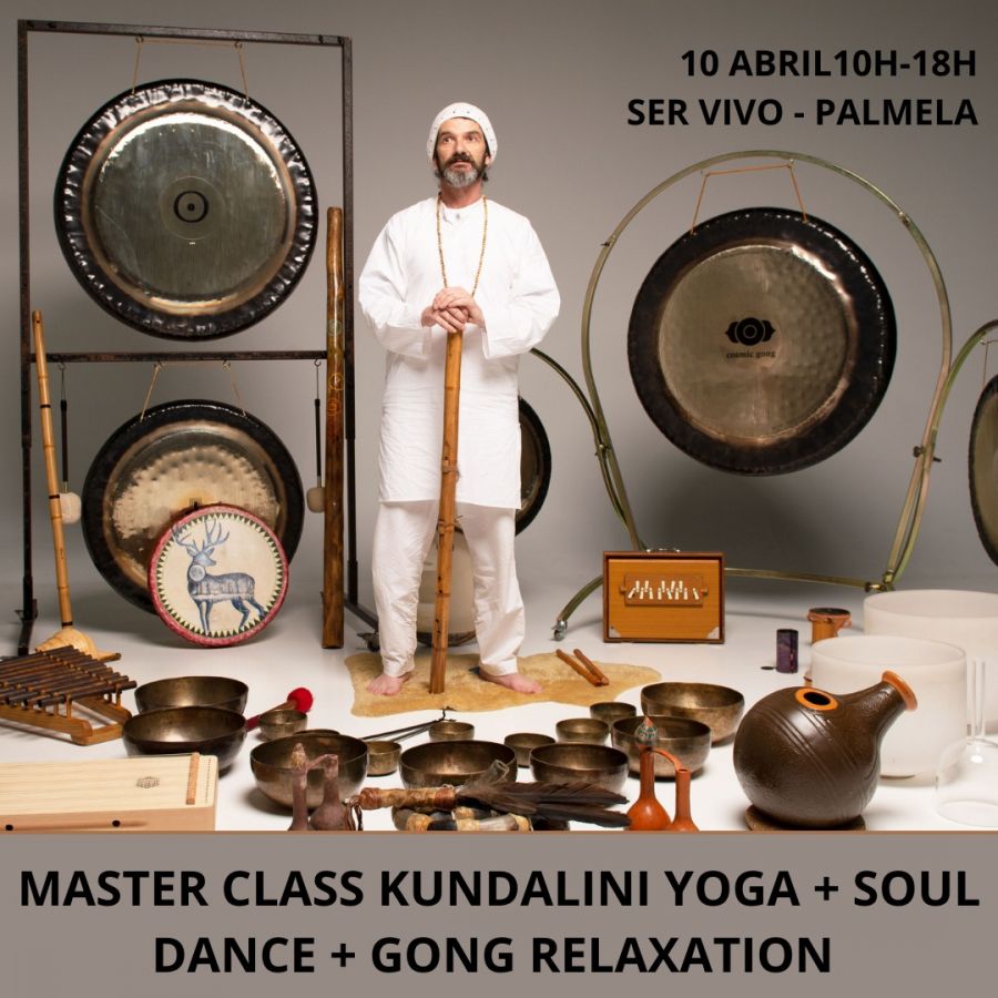 Masterclass de Kundalini Yoga, Soul Dance & Gong Relaxation