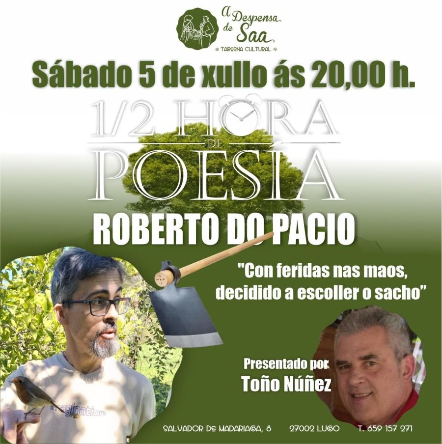 Roberto do Pacio | 1/2 HORA DE POESÍA