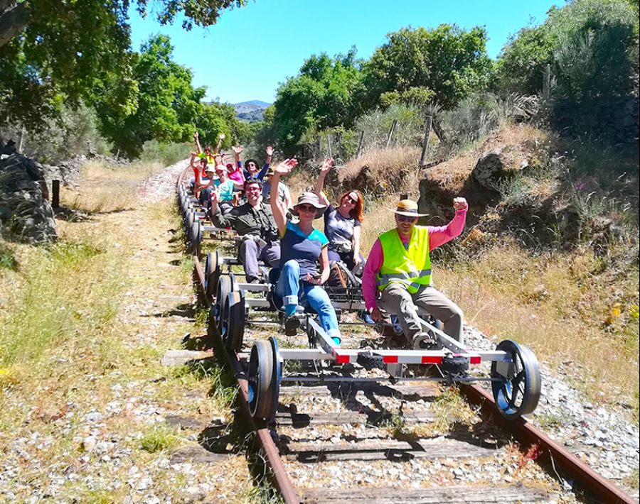  Pedalar na Linha de Comboio e Rota do Contrabando