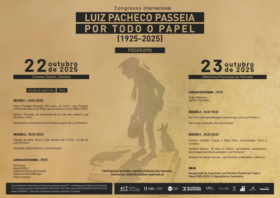 Luiz Pacheco passeia por todo o papel (1925-2025)