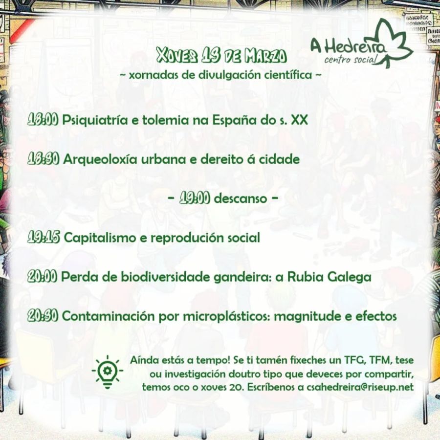 XORNADAS DIVULGATIVAS