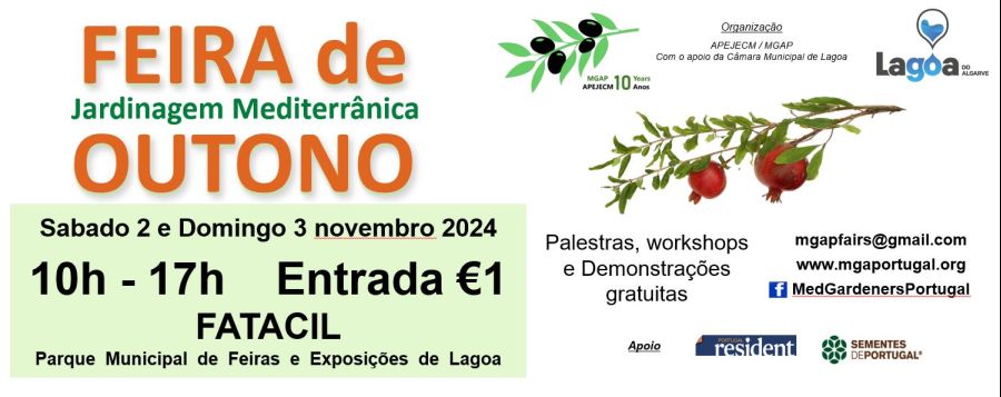 Autumn Mediterranean Garden Fair / Feira Jardinagem Mediterrânica Outono