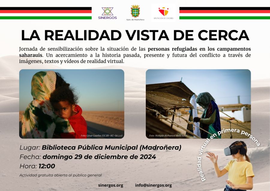 La realidad vista de cerca - Exposición y gafas realidad virtual