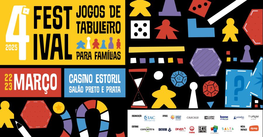 4º Festival de Jogos de Tabuleiro para Famílias 