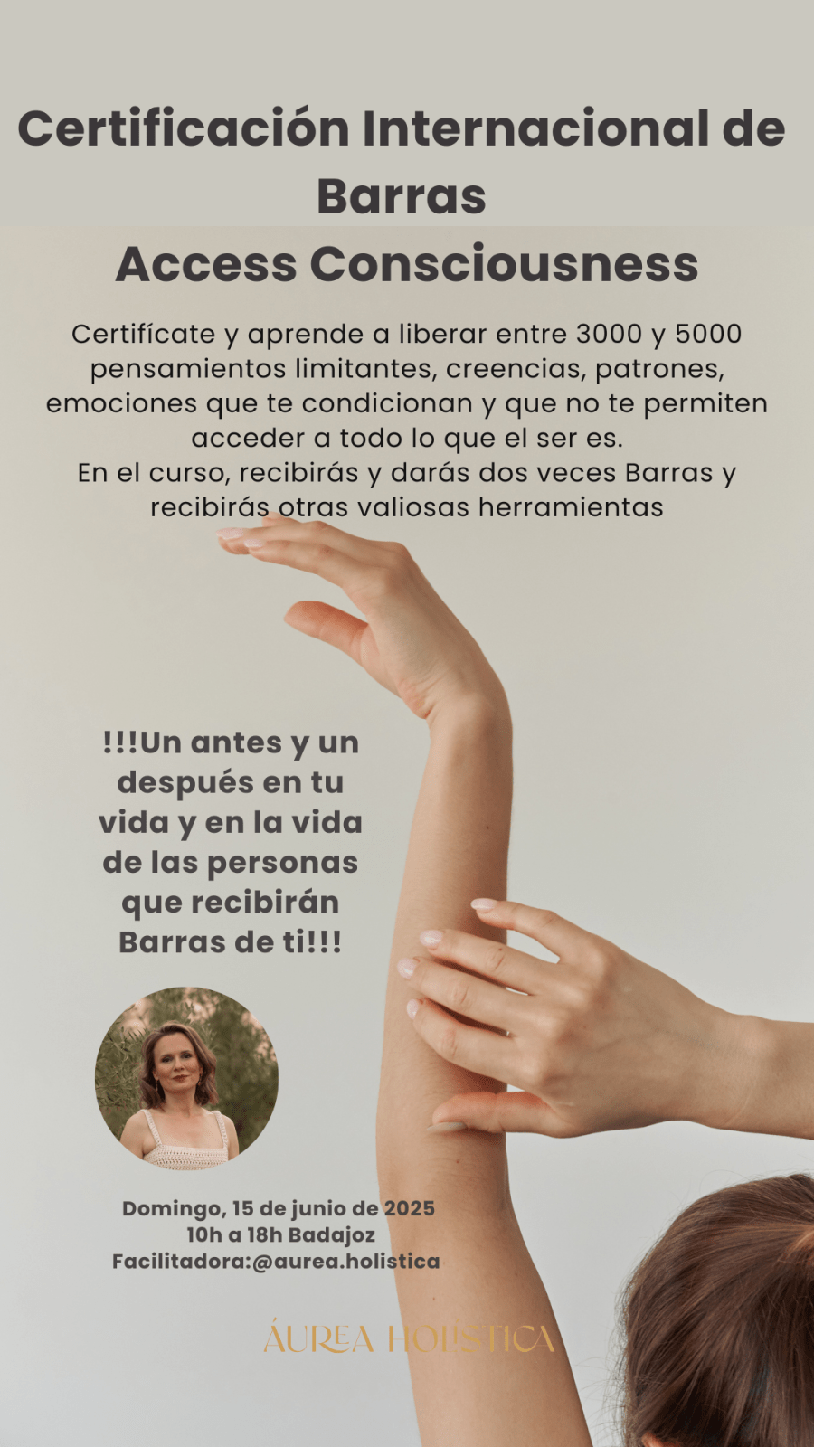 Clase de Barras de Access Consciousness en BADAJOZ
